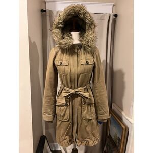 Daughters Of The Liberation By Anthropologie Women's Coat With‎ Sherpa Liner